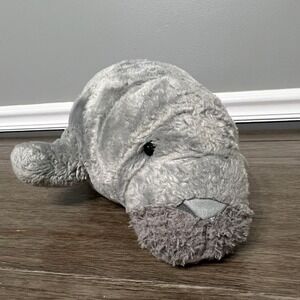 The Petting Zoo Recycles Manatee Plush Sea Cow Eco-Friendly Stuffed Animal